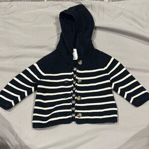 Old Navy Dark Blue Knit Cardigan